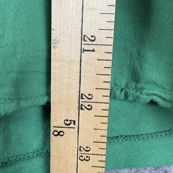 HARTFORD‎ Short Sleeve Top Women's Size 0 Green Button Up Blouse Boho NWOT - Picture 7 of 7